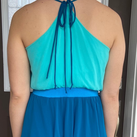 Size L American Eagle Chiffon Dress - Picture 4 of 5